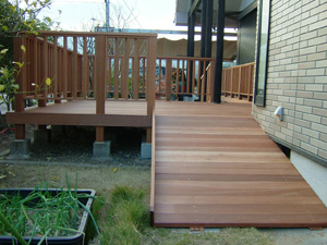 ウッドデッキをつくろう！高橋製材所