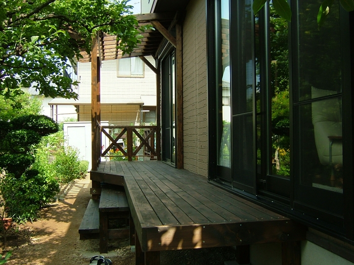 【施行事例】ウッドデッキ写真館002