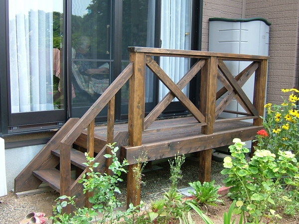 【施行事例】ウッドデッキ写真館003