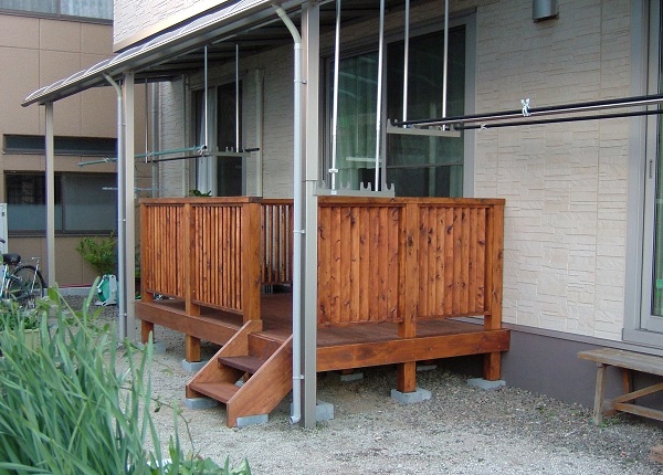 【施行事例】ウッドデッキ写真館004