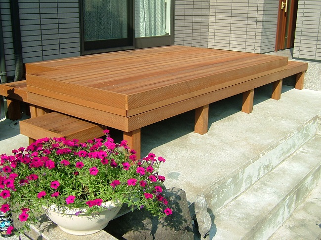 【施行事例】ウッドデッキ写真館011