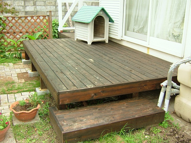 【施行事例】ウッドデッキ写真館012