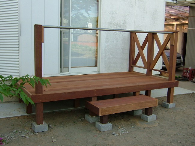 【施行事例】ウッドデッキ写真館017