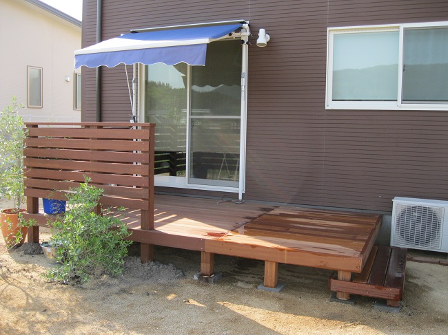 【施行事例】ウッドデッキ写真館023