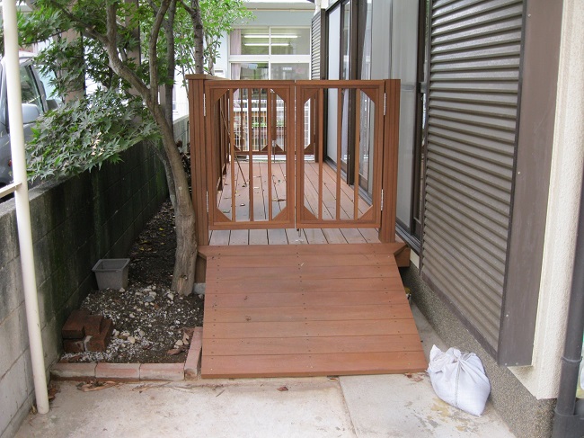【施行事例】ウッドデッキ写真館026