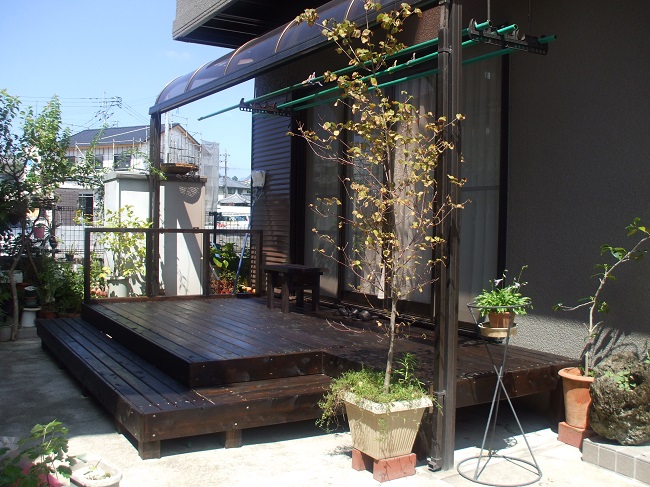 【施行事例】ウッドデッキ写真館027