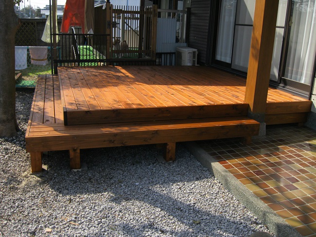 【施行事例】ウッドデッキ写真館032