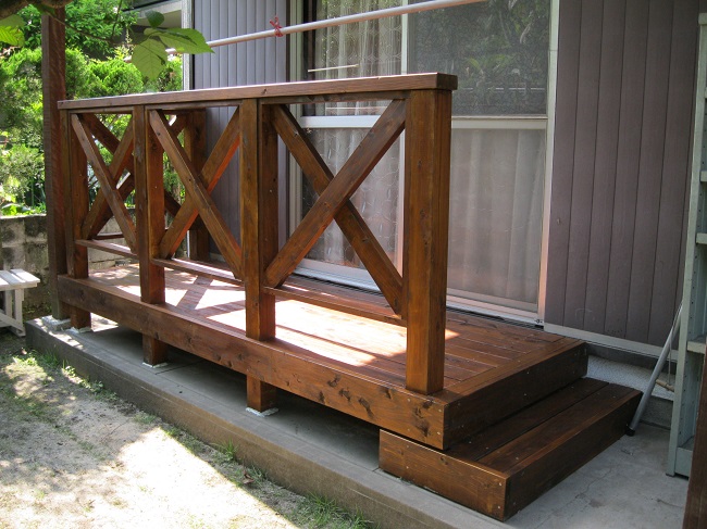 【施行事例】ウッドデッキ写真館034