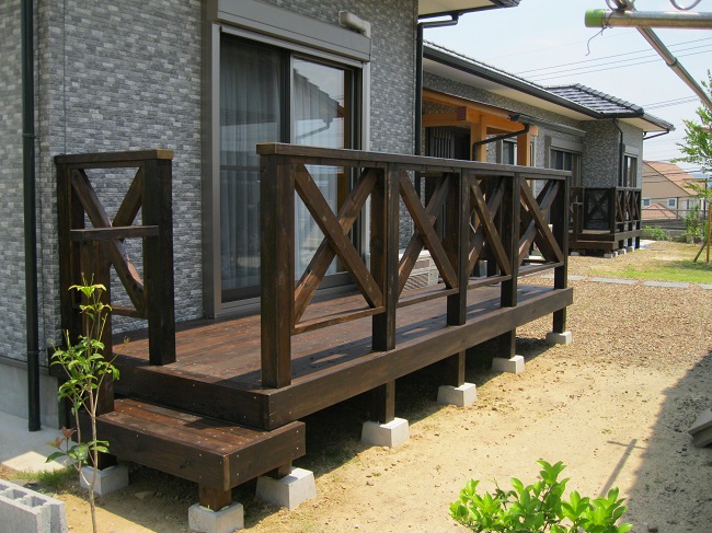 【施行事例】ウッドデッキ写真館035