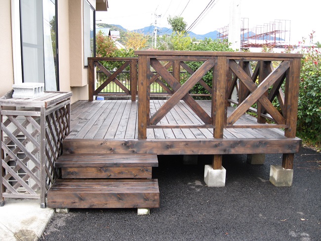 【施行事例】ウッドデッキ写真館042