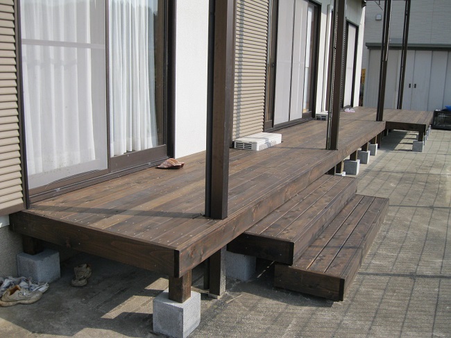 【施行事例】ウッドデッキ写真館043