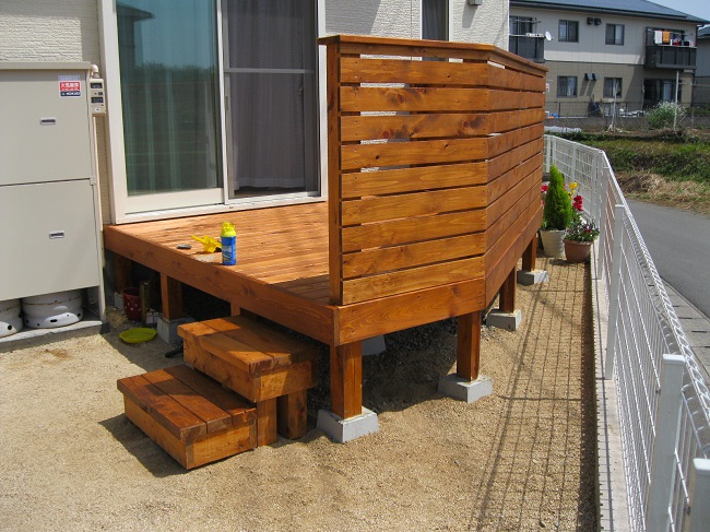 【施行事例】ウッドデッキ写真館046