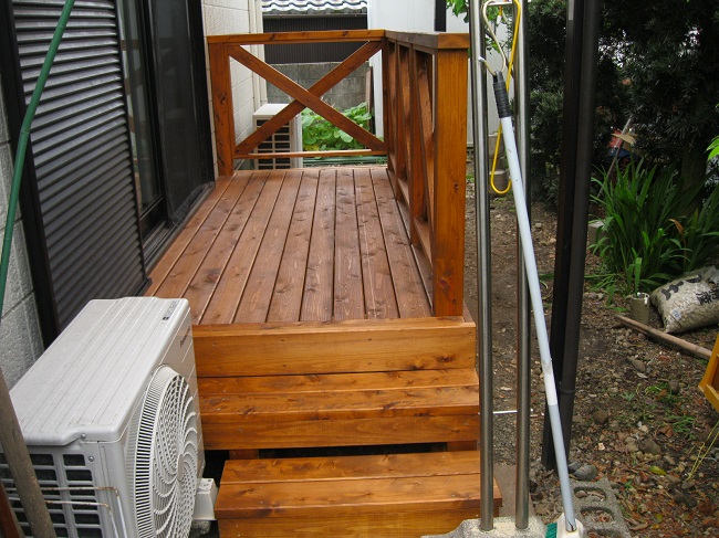 【施行事例】ウッドデッキ写真館047