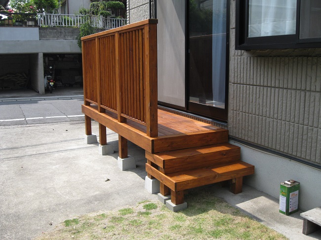 【施行事例】ウッドデッキ写真館048