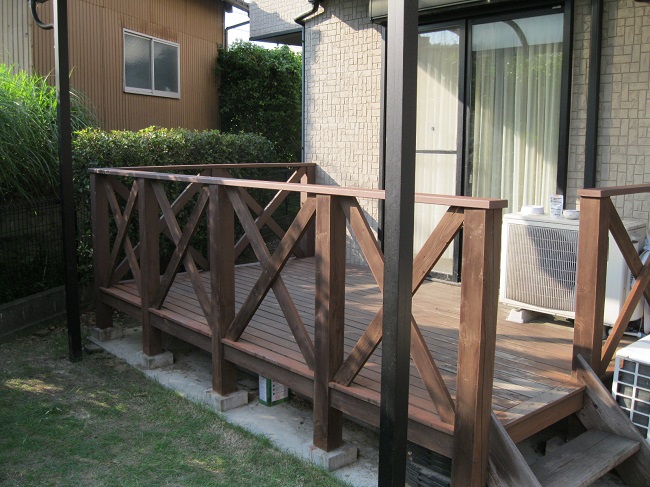 【施行事例】ウッドデッキ写真館051