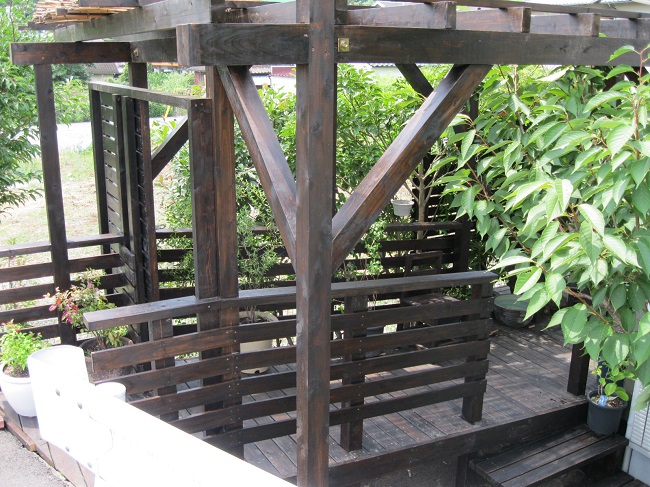 【施行事例】ウッドデッキ写真館052