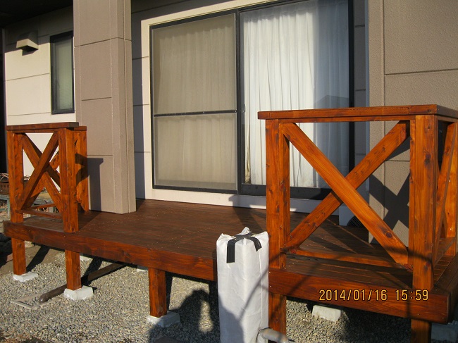 【施行事例】ウッドデッキ写真館058