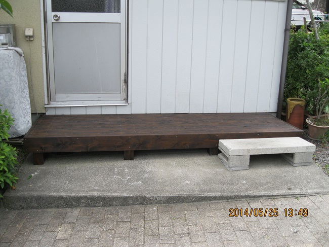 【施行事例】ウッドデッキ写真館062