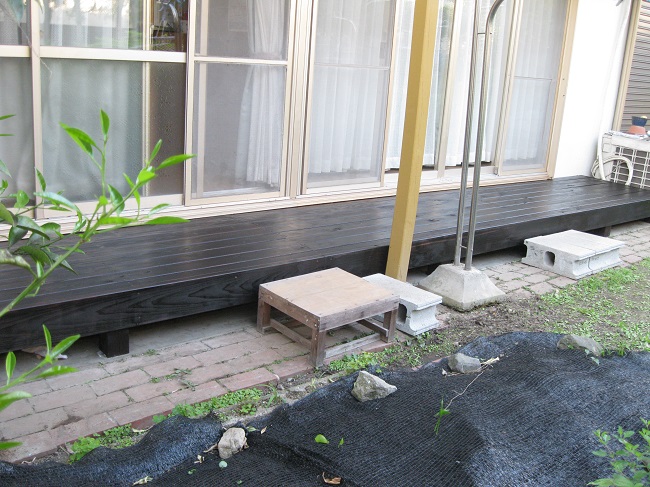 【施行事例】ウッドデッキ写真館076