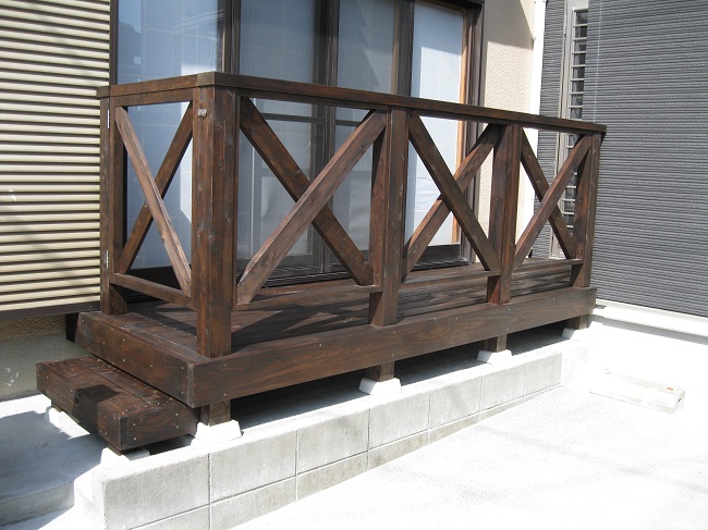 【施行事例】ウッドデッキ写真館077