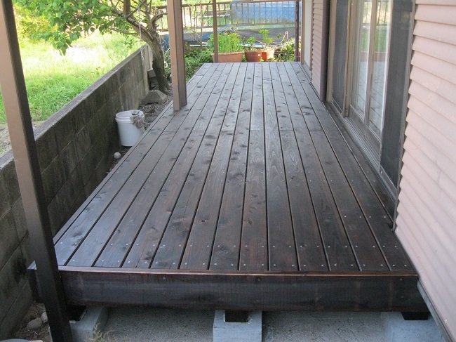 【施行事例】ウッドデッキ写真館078