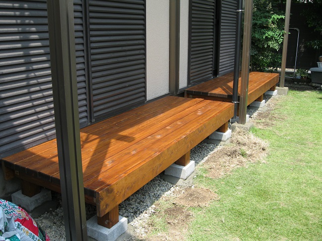 【施行事例】ウッドデッキ写真館081