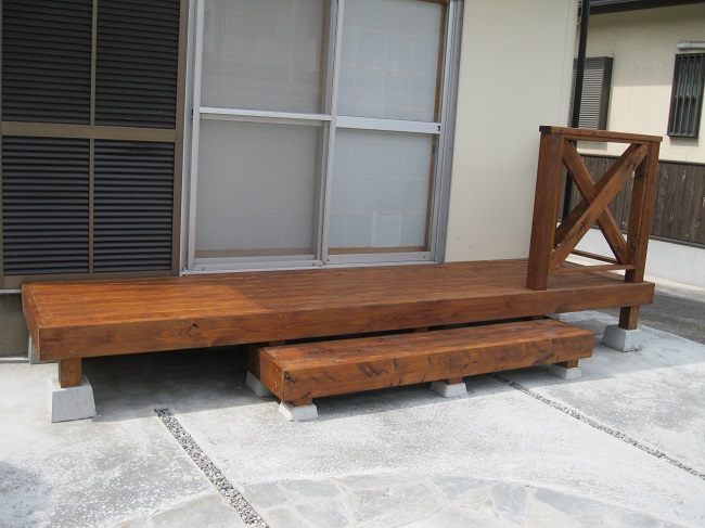 【施行事例】ウッドデッキ写真館082