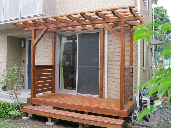 【施行事例】ウッドデッキ写真館084